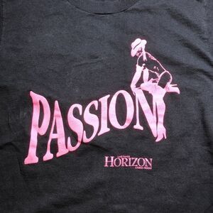 Passion Pinup Burlesque Show‎ Vintage Promo T ShirT Horizon Casino Lake Tahoe